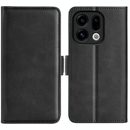 Mobigear Slim Magnet OPPO Find X9 Hoesje Bookcase Portemonnee - Zwart