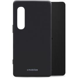 Mobilize Rubber Gelly Sony Xperia 1 VI Hoesje Flexibel TPU Backcover - Matt Black