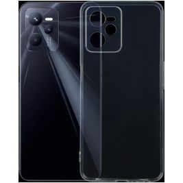 Mobigear Ultra Thin Doorzichtig Realme C35 Hoesje Flexibel TPU Extra Dun Backcover - Transparant