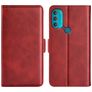 Mobigear Slim Magnet Motorola Moto G71 5G Hoesje Bookcase Portemonnee - Rood