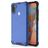 Mobigear Honeycomb Samsung Galaxy A11 Hoesje Hardcase Backcover Shockproof - Blauw