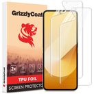 GrizzlyCoat Samsung Galaxy Z Flip 5 Hydrogel TPU Screenprotector - Case Friendly - Zwart GrizzlyCoat Samsung Galaxy Z Flip 5 Hydrogel TPU Screenprotector - Case Friendly - Zwart