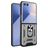 Mobigear Armor Ring Samsung Galaxy Z Flip 7 Hoesje Hardcase Backcover Shockproof met Ringhouder - Zilver