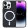 Mobigear Rubber Touch iPhone 15 Pro Siliconen MagSafe Hoesje Backcover - Zwart
