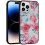 Mobigear Flowers iPhone 14 Pro Hoesje Hardcase Backcover - Model 3