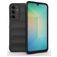 Mobigear Bumpy Samsung Galaxy A16 Hoesje Flexibel TPU Backcover - Zwart