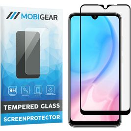 Mobigear Premium Xiaomi Redmi 9C Glazen Screenprotector - Case Friendly - Zwart