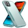 Mobigear Heavy Armor iPhone 14 Hoesje Hardcase Backcover Shockproof - Groen