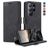 CaseMe 013 Samsung Galaxy S26 Ultra Hoesje Bookcase Portemonnee - Zwart