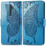 Mobigear Butterfly OPPO A5 (2020) Hoesje Bookcase Portemonnee - Blauw