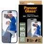 PanzerGlass Classic Fit iPhone 16 Glazen Screenprotector - Case Friendly