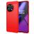 Mobigear Brushed OnePlus 11 Hoesje Flexibel TPU Backcover - Rood