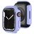 Mobigear Colors Dun Apple Watch - 45 mm Hardcase Hoesje - Paars