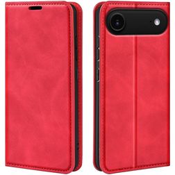 Mobigear Retro Slim iPhone Air Hoesje Bookcase Portemonnee - Rood