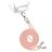 Valenta Nylon Lanyard Universeel Telefoonkoord Verstelbaar - Roze