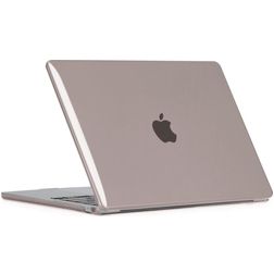 Mobigear Crystal Case MacBook Air 13 Inch (2022-2026) Hoes Hardshell Laptopcover MacBook Case - Grijs - Model A2681 / A3113 / A3240 / A3449