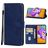 Mobigear Wallet Samsung Galaxy M22 Hoesje Bookcase Portemonnee - Blauw