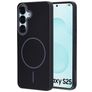 Mobiparts Slim Line Samsung Galaxy S25 MagSafe Hoesje Hardcase Backcover - Onyx Black
