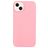 Mobigear Colors iPhone 14 Plus Hoesje Flexibel TPU Backcover - Roze