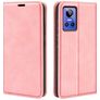 Mobigear Retro Slim Realme GT Neo 3 Hoesje Bookcase Portemonnee - Roze