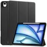 Mobigear Tri-Fold iPad Air 13 Inch (2026) Hoes Bookcase + Stylus Houder - Zwart