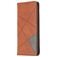 Mobigear Rhombus Slim Realme C11 (2020) Hoesje Bookcase - Bruin