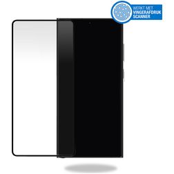 Mobilize Premium Samsung Galaxy S23 Ultra Glazen Screenprotector - Case Friendly - Zwart