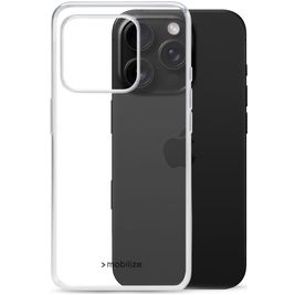 Mobilize Gelly Doorzichtig iPhone 16 Pro Hoesje Flexibel TPU Backcover - Transparant