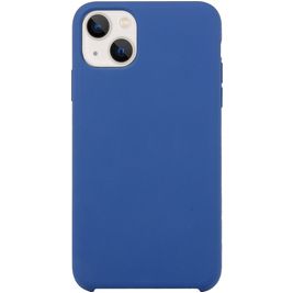 Mobigear Rubber Touch iPhone 15 Siliconen Hoesje Backcover - Donkerblauw