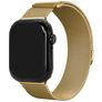 Mobilize RVS Milanese Apple Watch Bandje Magneetsluiting - 42/41/40/38 mm - Goud