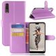 Mobigear Classic Huawei P20 Hoesje Bookcase Portemonnee - Paars