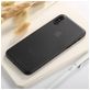 Mobigear Ultra Slim iPhone XS Hoesje Hardcase Extra Dun Backcover - Zwart