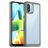 Mobigear Crystal Xiaomi Redmi A1 4G Hoesje Hardcase Backcover Shockproof - Transparant / Grijs