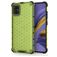 Mobigear Honeycomb Samsung Galaxy A51 Hoesje Hardcase Backcover Shockproof - Groen