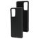Mobiparts Samsung Galaxy A72 Siliconen Hoesje Backcover - Zwart