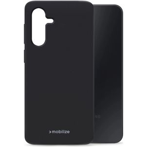 Mobilize Rubber Gelly Samsung Galaxy A17 Hoesje Flexibel TPU Backcover - Zwart