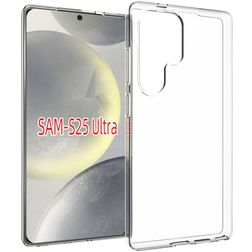 Mobigear Basics Doorzichtig Samsung Galaxy S25 Ultra Hoesje Flexibel TPU Backcover - Transparant