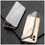 Mobigear GlassGuard iPhone 11 Pro Max Hoesje Gehard Glas Backcover - Zwart / Transparant