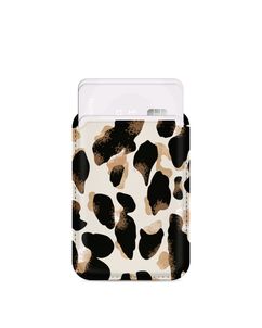 MIO Pasjeshouder - 3 Pasjes - MagSafe Compatible - Leopard