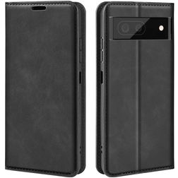 Mobigear Retro Slim Google Pixel 7 Hoesje Bookcase Portemonnee - Zwart