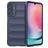 Mobigear Bumpy Samsung Galaxy A24 Hoesje Flexibel TPU Backcover - Donkerblauw
