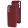 Mobiparts Samsung Galaxy A34 Siliconen Hoesje Backcover - Plum Red