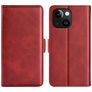Mobigear Slim Magnet iPhone 15 Hoesje Bookcase Portemonnee - Rood