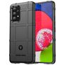 Mobigear Rugged Shield Samsung Galaxy A53 Hoesje Flexibel TPU Backcover Shockproof - Zwart