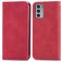 Mobigear Retro Slim Motorola Edge 20 Hoesje Bookcase Portemonnee - Rood
