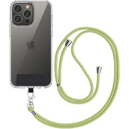 Mobigear Nylon Lanyard Universeel Telefoonkoord Verstelbaar - Groen