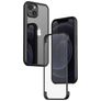Valenta Full Cover iPhone 15 Hoesje Gehard Glas Backcover Shockproof - Transparant / Zwart