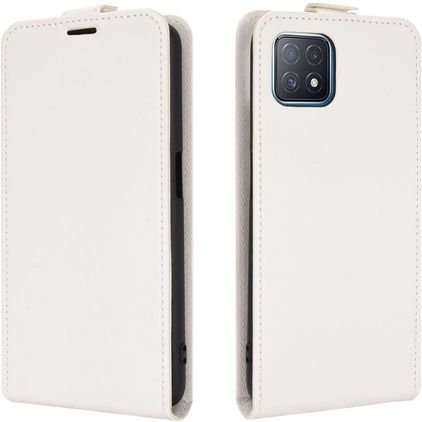 Mobigear OPPO A73 5G Hoesje Flipcase - Wit