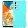 Mobigear Non-slip Armor Samsung Galaxy A14 Hoesje Hardcase Backcover Shockproof - Turquoise