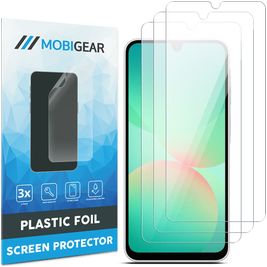 Mobigear Samsung Galaxy A26 Screenprotector Folie - Case Friendly (3-Pack)